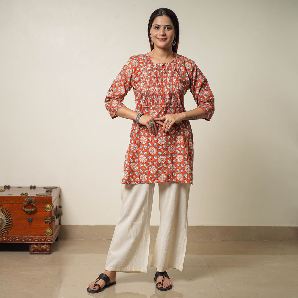 sanganeri printed kurta