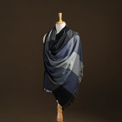 Kumaun Handwoven Pure Merino Wool Shawl 13