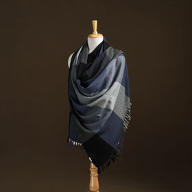 Kumaun Handwoven Pure Merino Wool Shawl 13