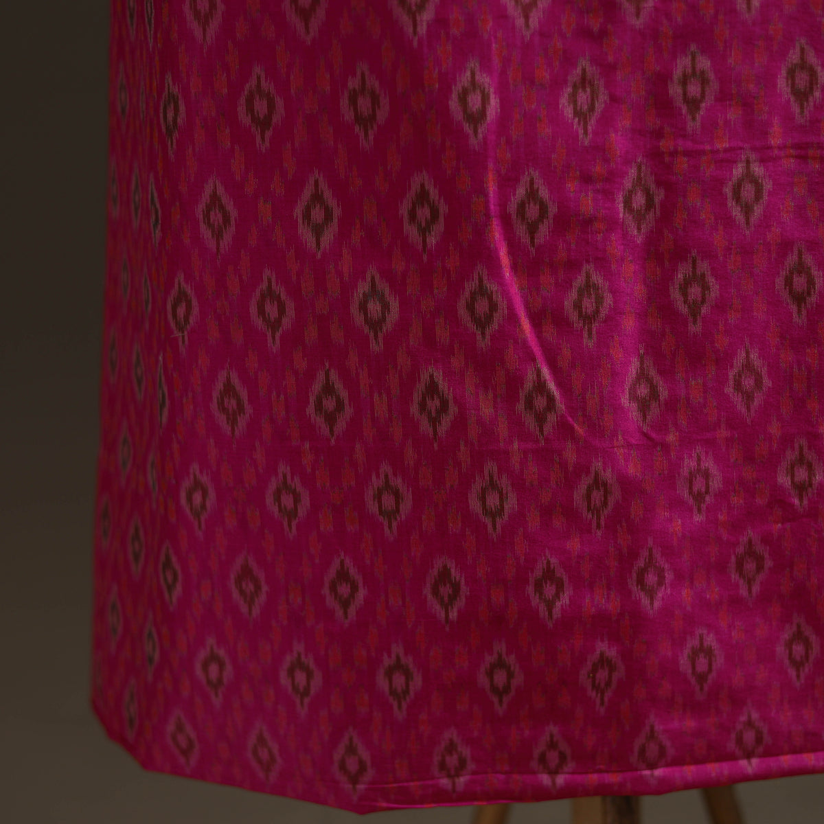 Pochampally Ikat Handloom Sico Unstitched Dress Material: Kurta with Dupatta 20