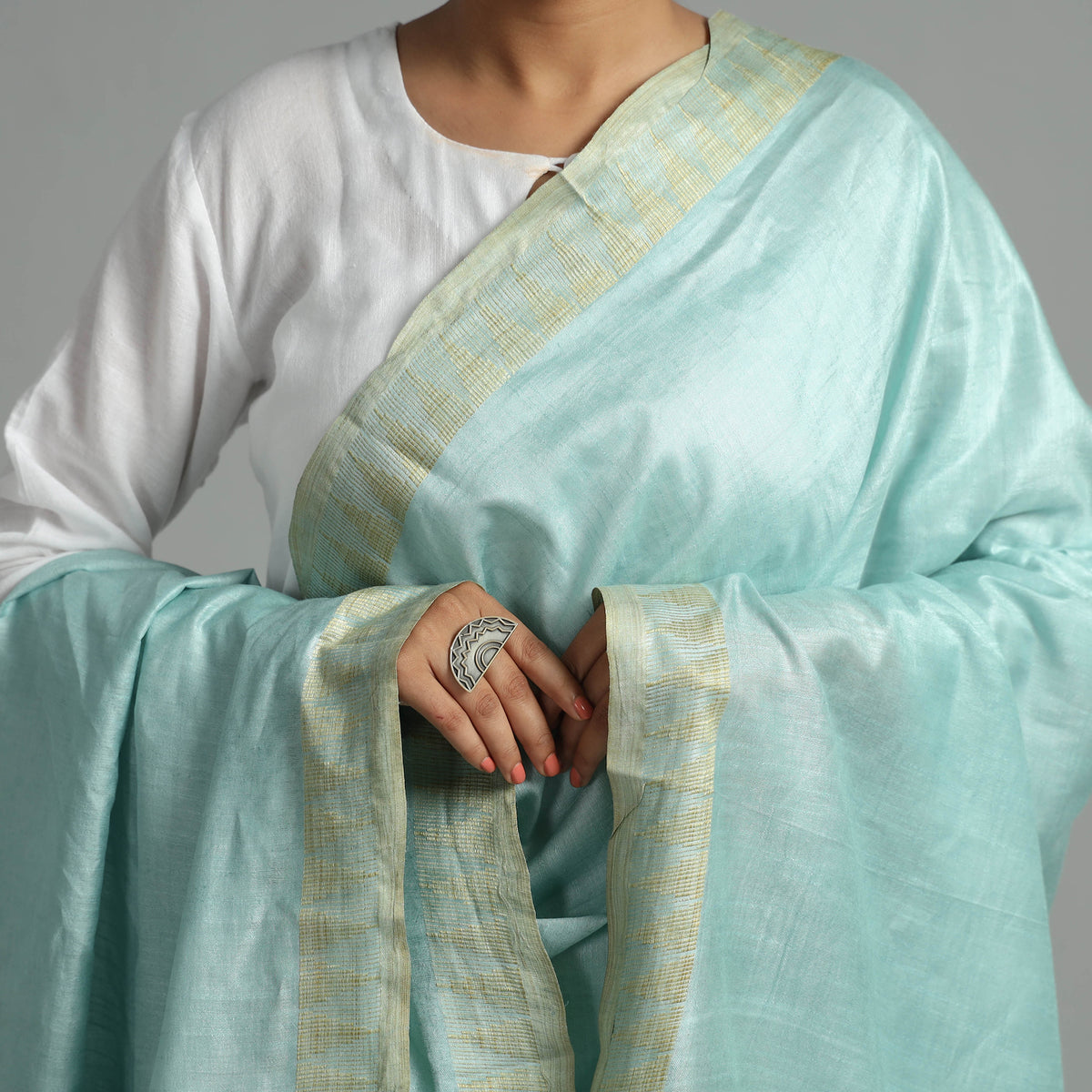 silk handloom dupatta