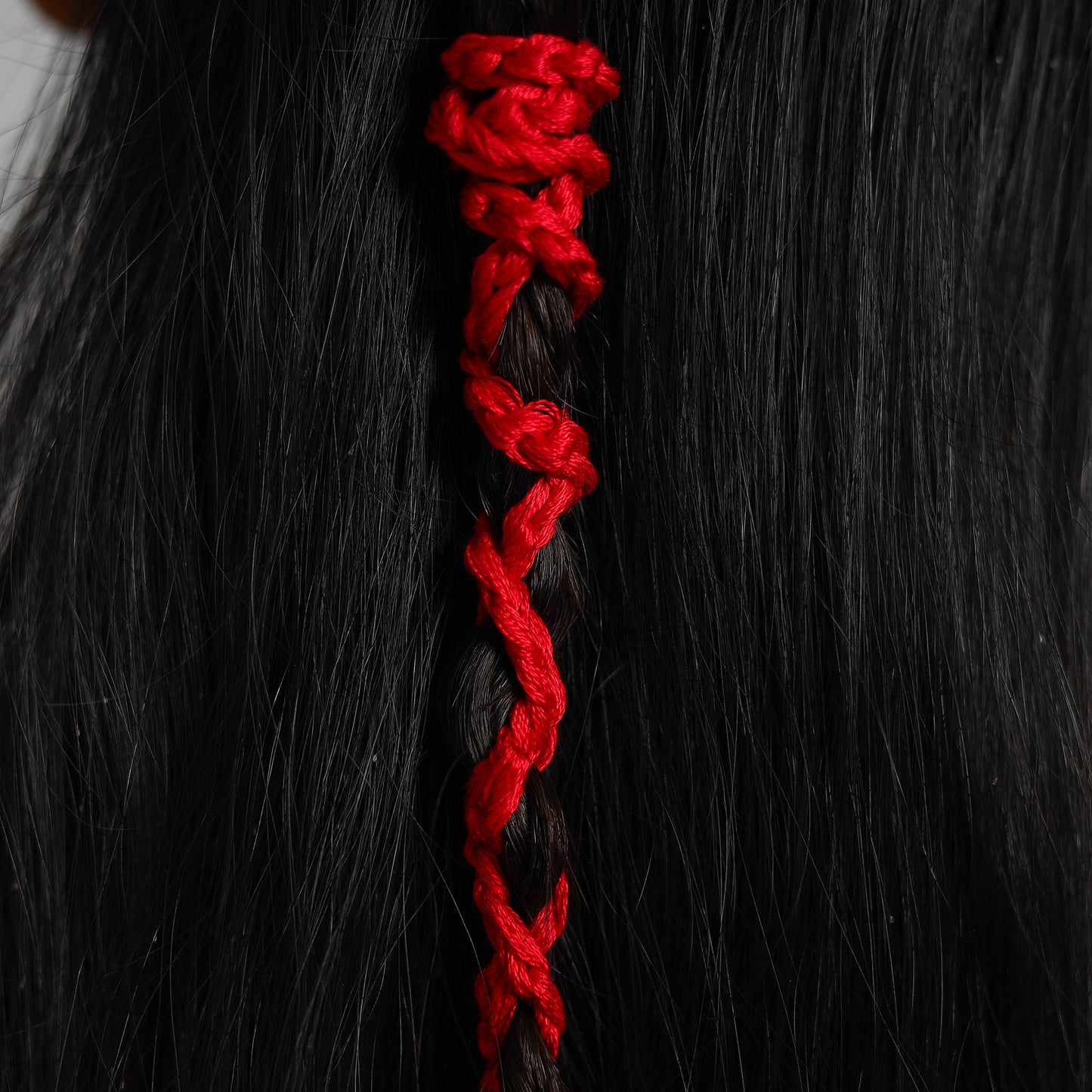 Thread Braided & Bead Work Hair Parandi 05