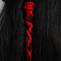 Thread Braided & Bead Work Hair Parandi 05