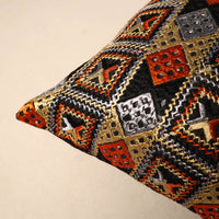 Phulkari Cushion Cover