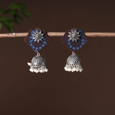 Handcrafted Fabart GS Jhumki Earrings 06