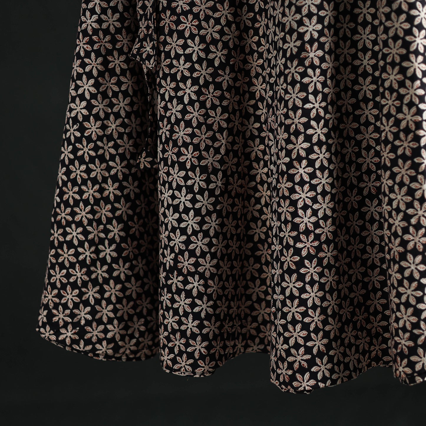 Bagru Hand Block Print Cotton Wrap Around Skirt 31