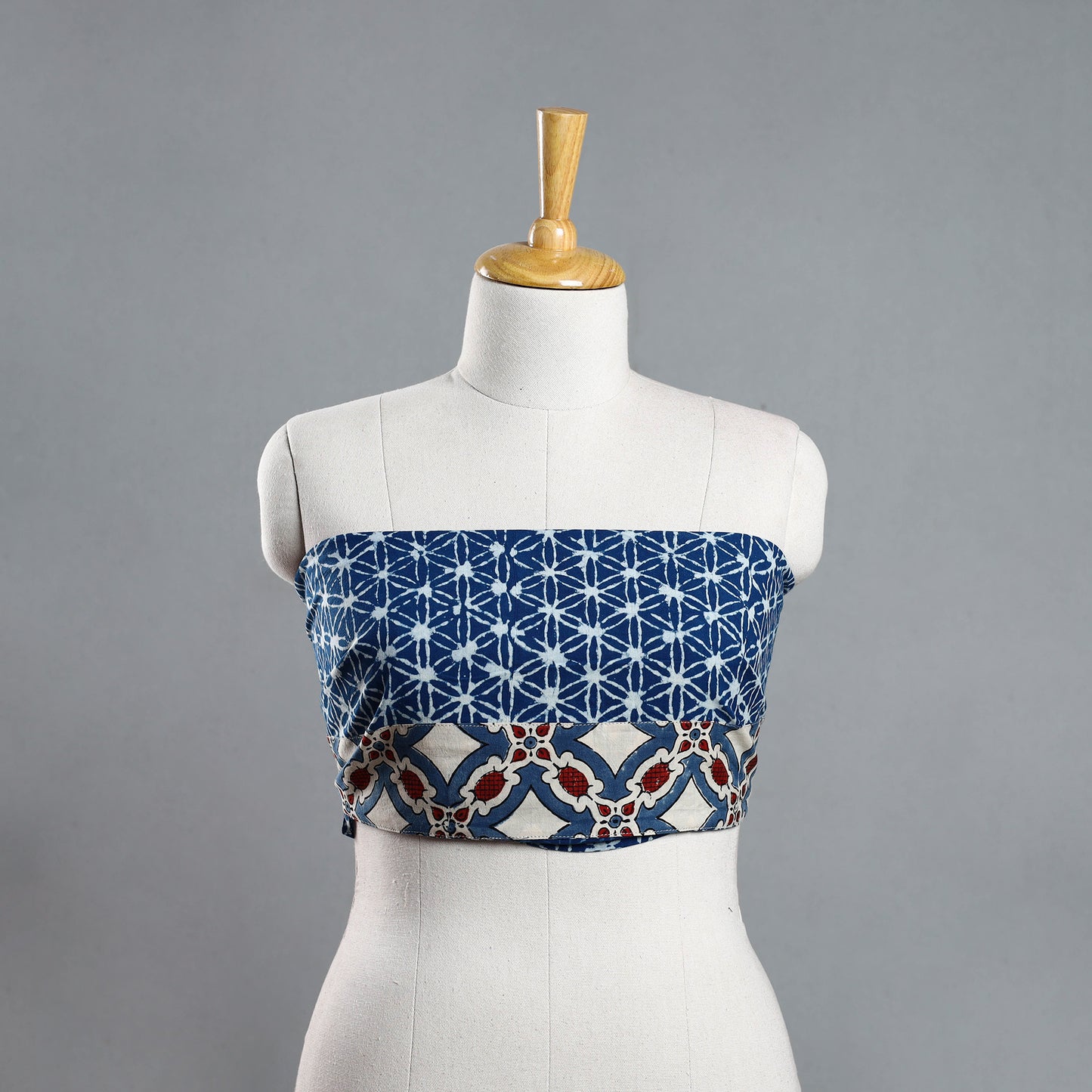 Pipad Block Printed Cotton Blouse Piece 116