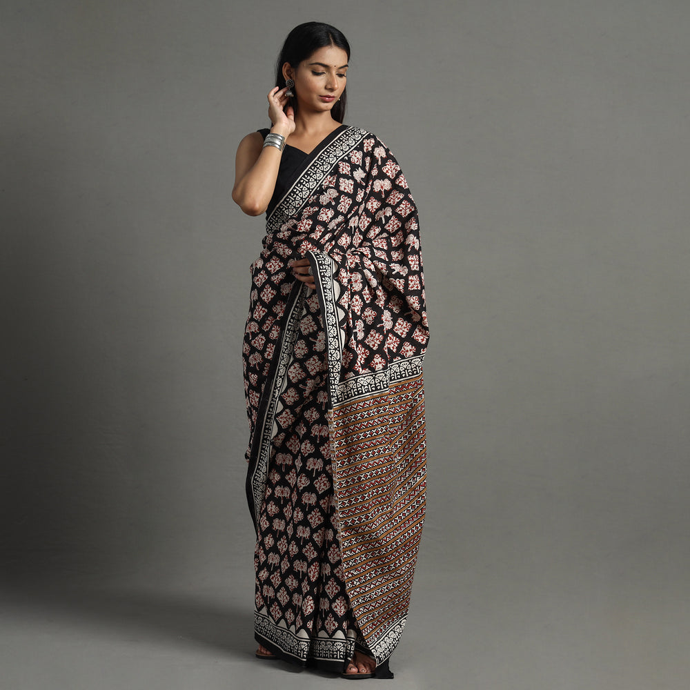 Bagru Saree