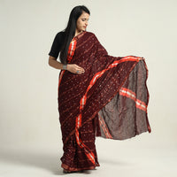 bandhani saree