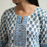 Sanganeri print Kurta