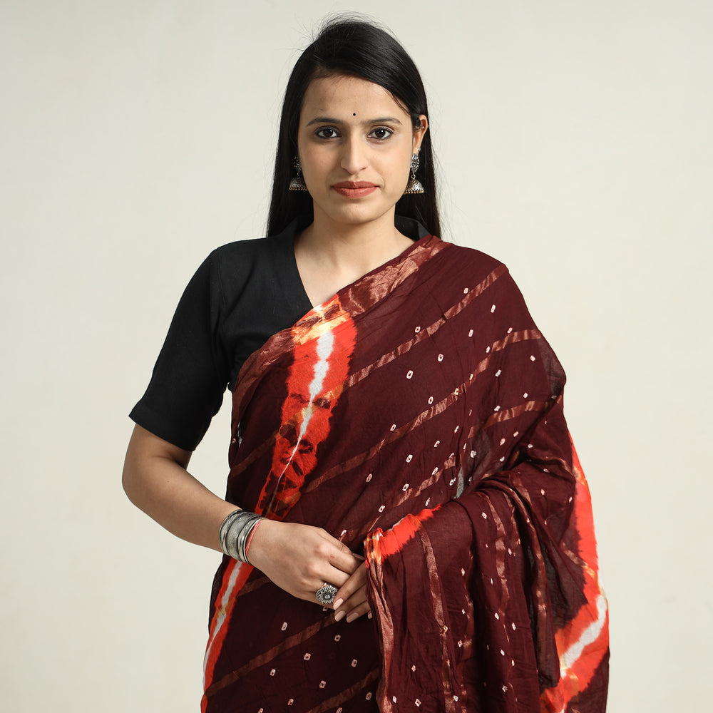 bandhani saree