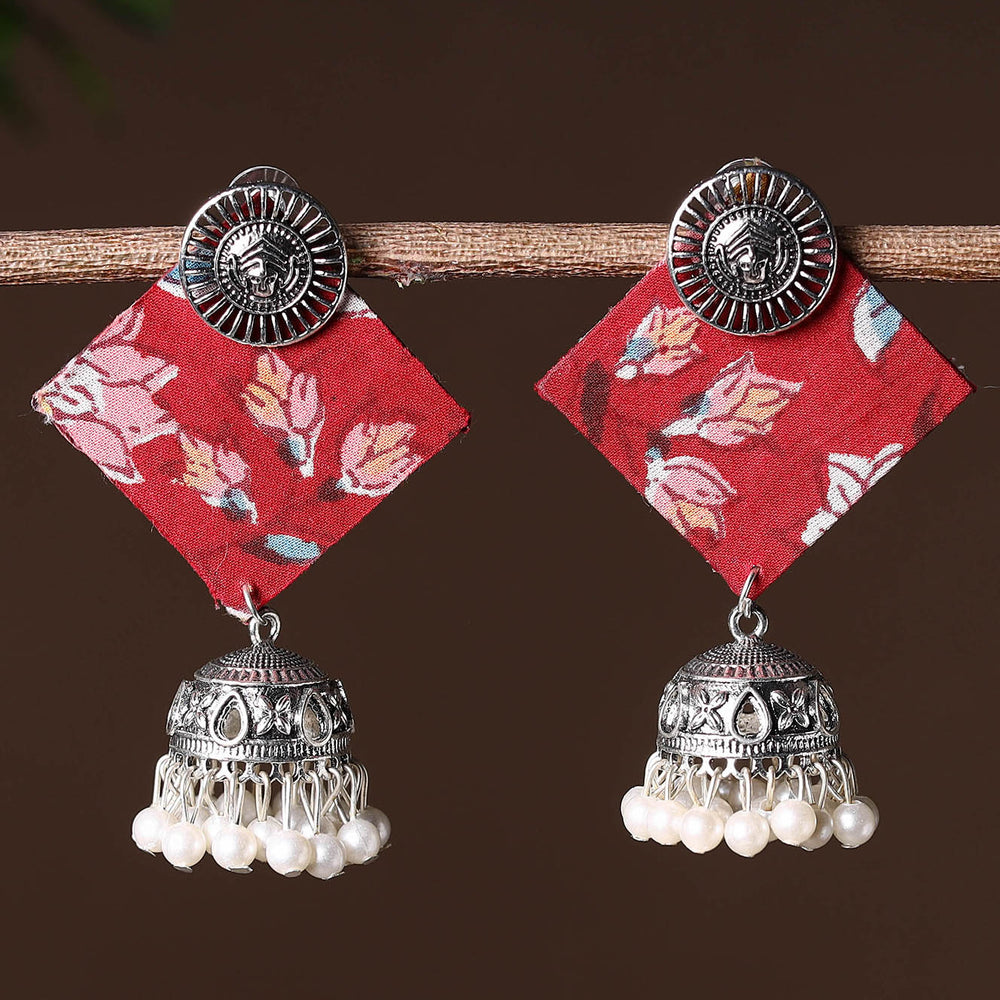 Handcrafted Fabart GS Jhumki Earrings 09