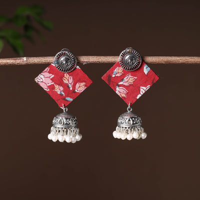 Handcrafted Fabart GS Jhumki Earrings 09