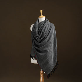 Kumaun Handwoven Pure Merino Wool Shawl 14