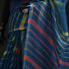 Tie-Dye Kota Doria Cotton Leheriya Saree 12