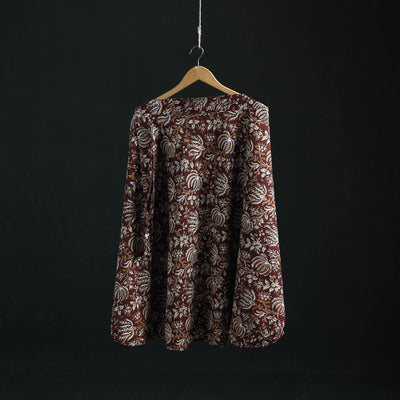Bagru Hand Block Print Cotton Wrap Around Skirt 33