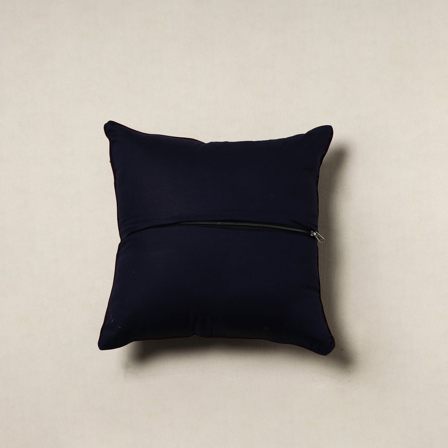 Ajrakh Hand Block Print Cushion Cover (16 x 16 in) 62
