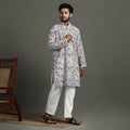 sanganeri men kurta