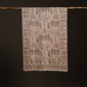 Kani Weave Zari Jaal Fine Wool Stole for Women 35