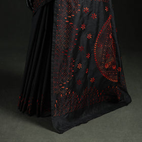 Hand Embroidered Silk Saree 78