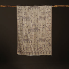 Kani Weave Zari Jaal Fine Wool Stole for Women 34