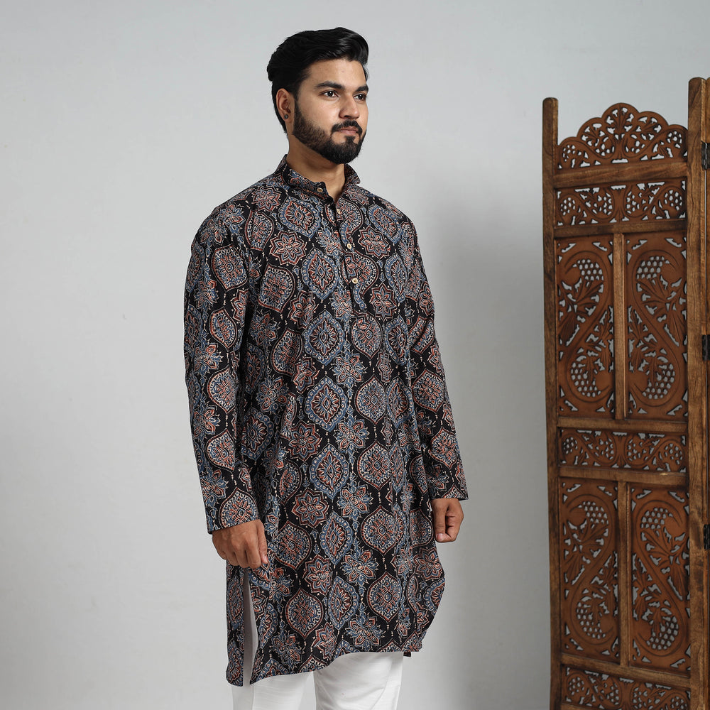 ajrakh Men's Long kurta