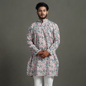 sanganeri men kurta