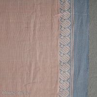 White - Pure Handloom Natural Dyed Dobby Cotton Saree 01