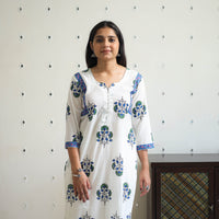 Sanganeri print Kurta