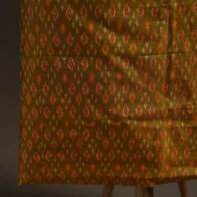 Pochampally Ikat Handloom Sico Unstitched Dress Material: Kurta with Dupatta 22
