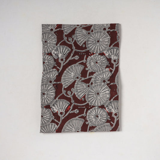 Bagru Hand Block Printed Cotton Precut Fabric (1 meter) 32