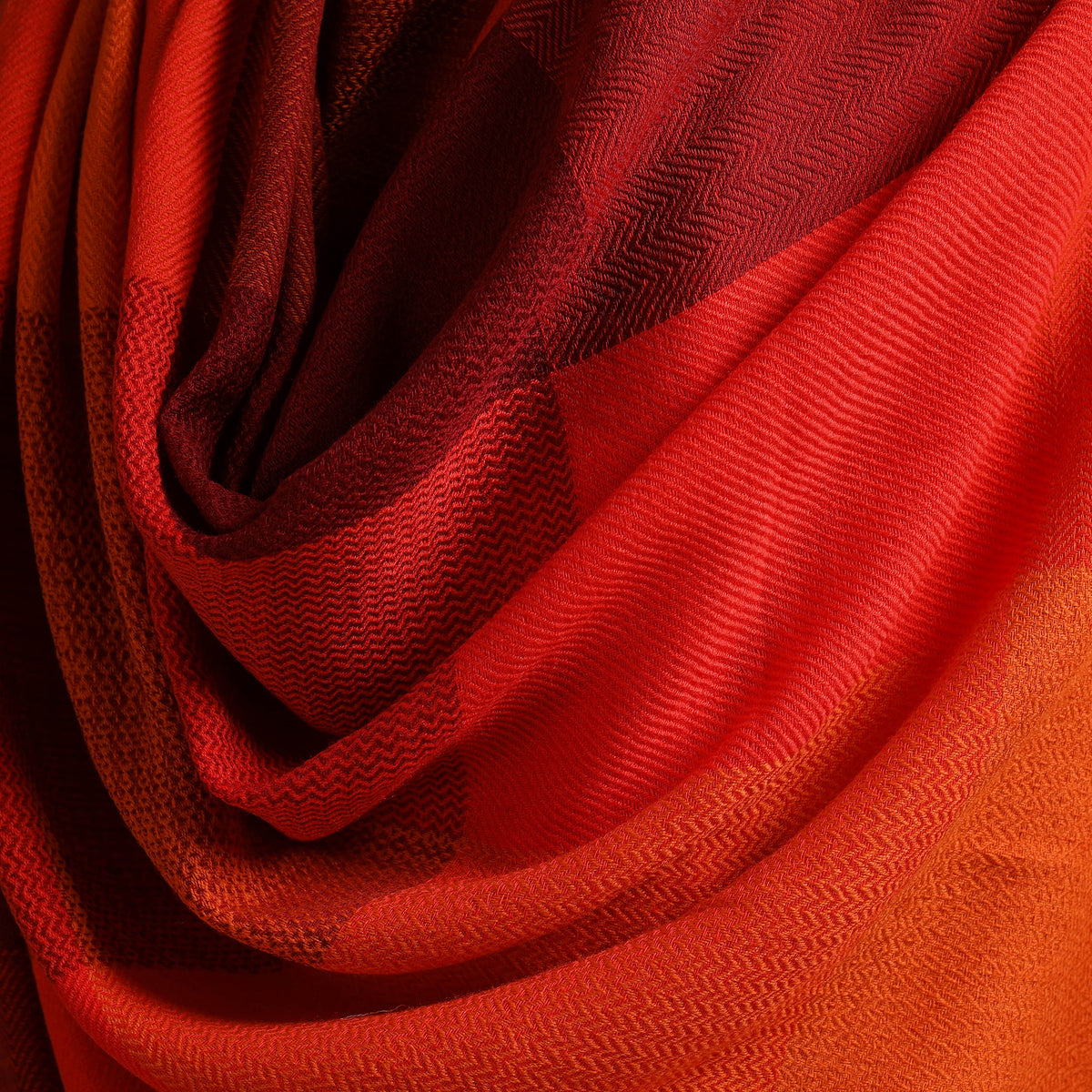 Kumaun Handwoven Pure Merino Wool Shawl 15