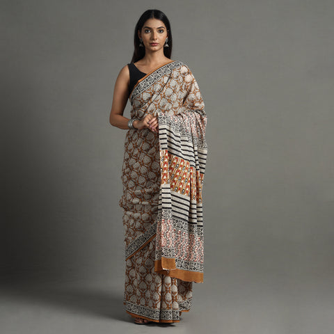 Bagru Saree