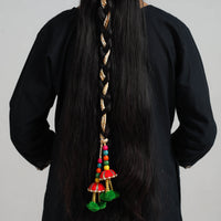 Thread Braided & Bead Work Hair Parandi 09