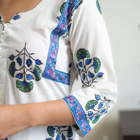 Sanganeri print Kurta