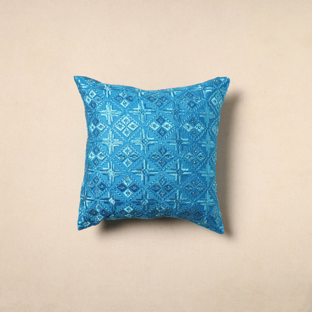 Phulkari Cushion Cover