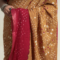 bandhani saree