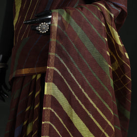 Tie-Dye Kota Doria Cotton Leheriya Saree 14