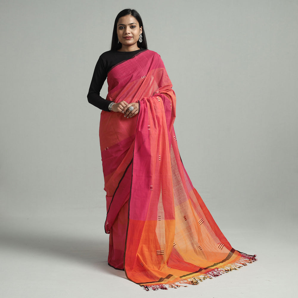 jamdani buti saree