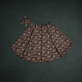 Bagru Hand Block Print Cotton Wrap Around Skirt 33