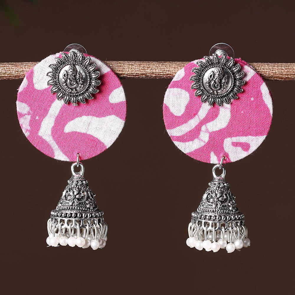 Handcrafted Fabart GS Jhumki Earrings 19