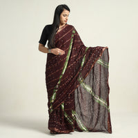 bandhani saree