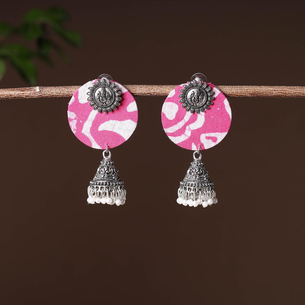 Handcrafted Fabart GS Jhumki Earrings 19