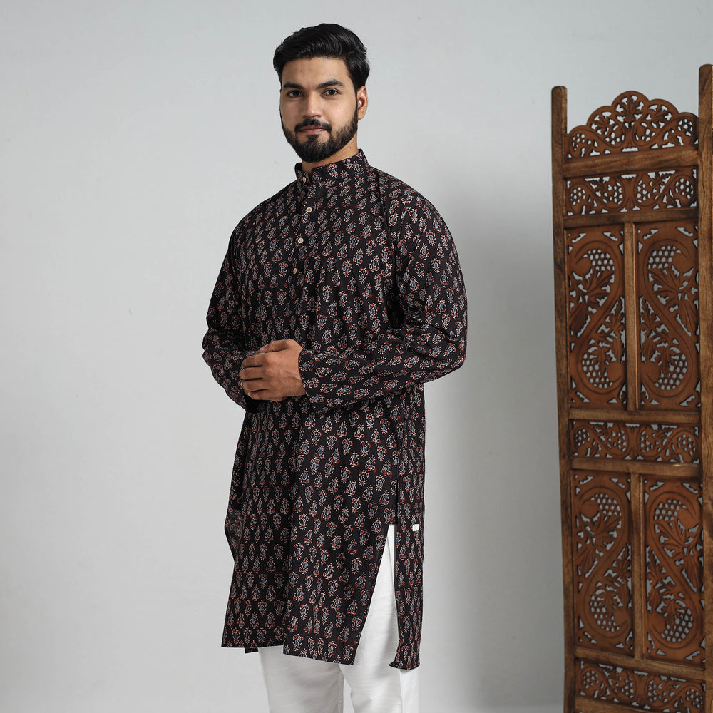 ajrakh Men's Long kurta