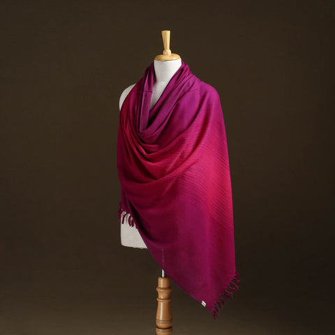 Kumaun Handwoven Pure Merino Wool Shawl 17
