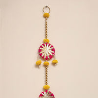 Handmade Gota & Bead Work Wall Hanging (set of 2)