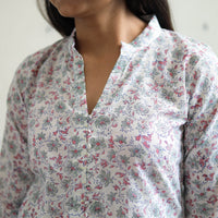 Sanganeri print Kurta