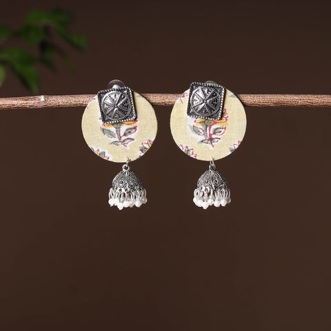 Handcrafted Fabart GS Jhumki Earrings 21