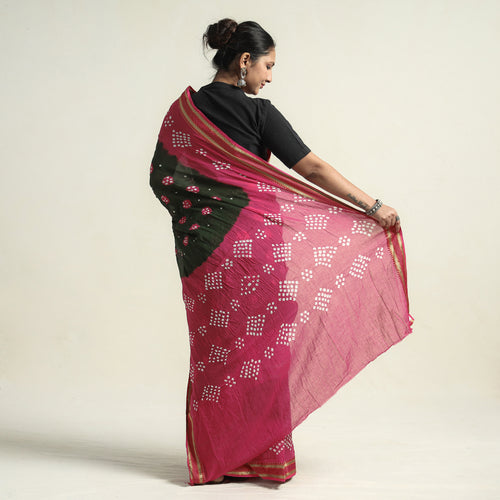 bandhani saree