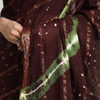 bandhani saree